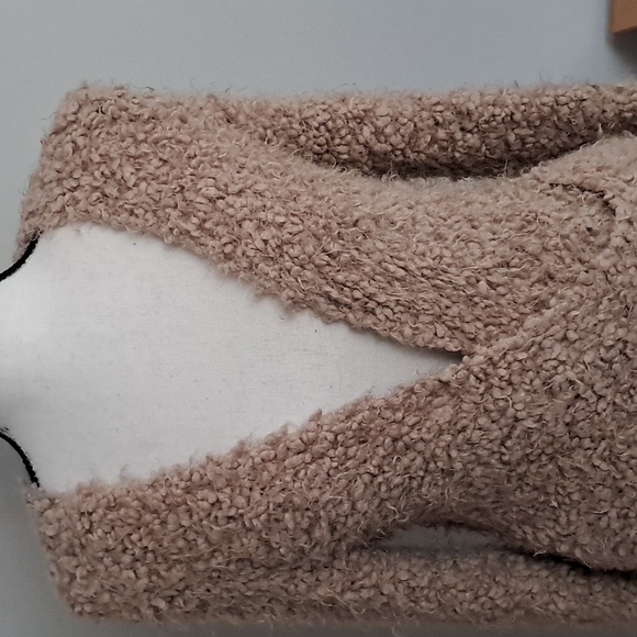 Free People Teddy surplice Pullover Sweater - Picture 4 of 9